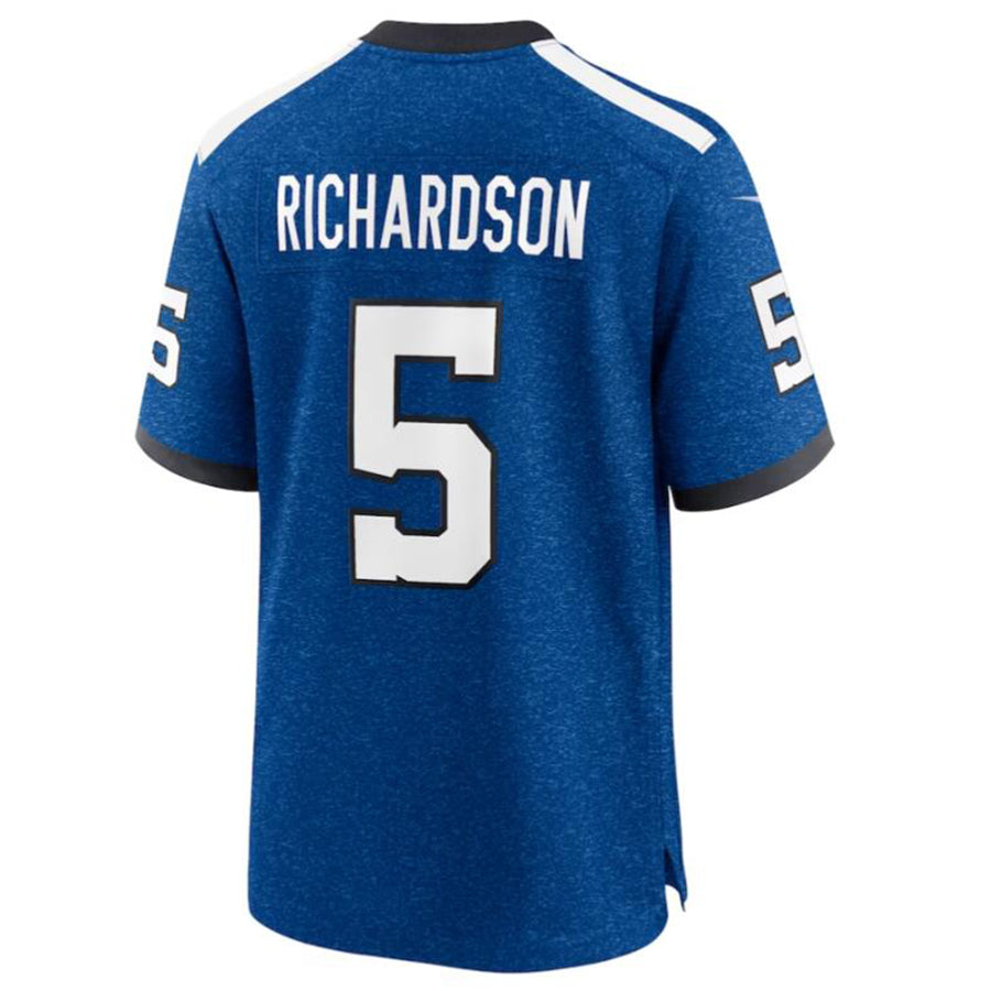 IN.Colts #5 Anthony Richardson Player Royal Game Jersey American Stitched Football Jerseys football jersey product view 1