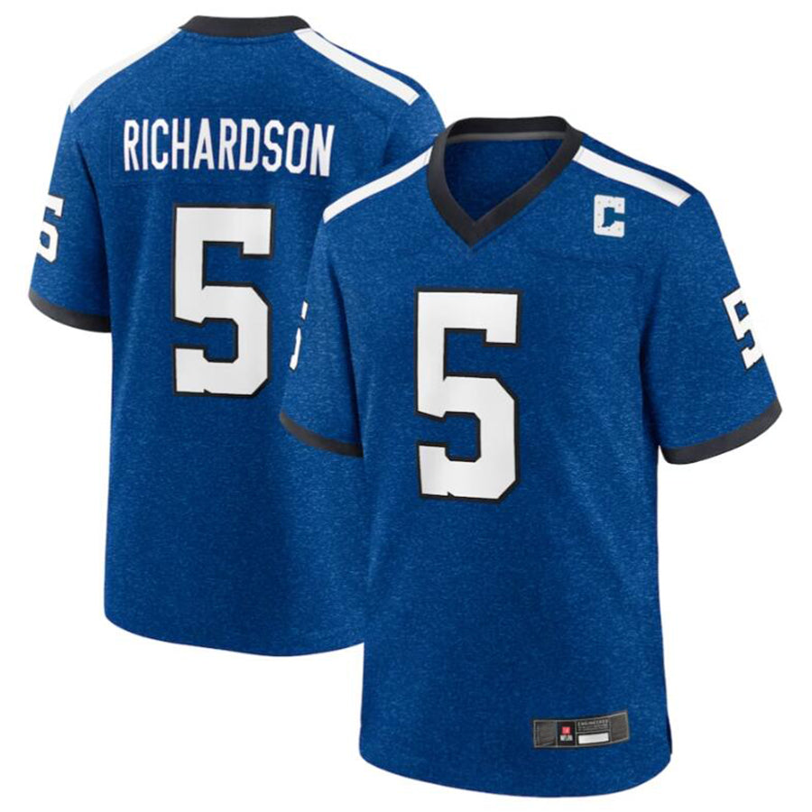 IN.Colts #5 Anthony Richardson Player Royal Game Jersey American Stitched Football Jerseys football jersey product view 2