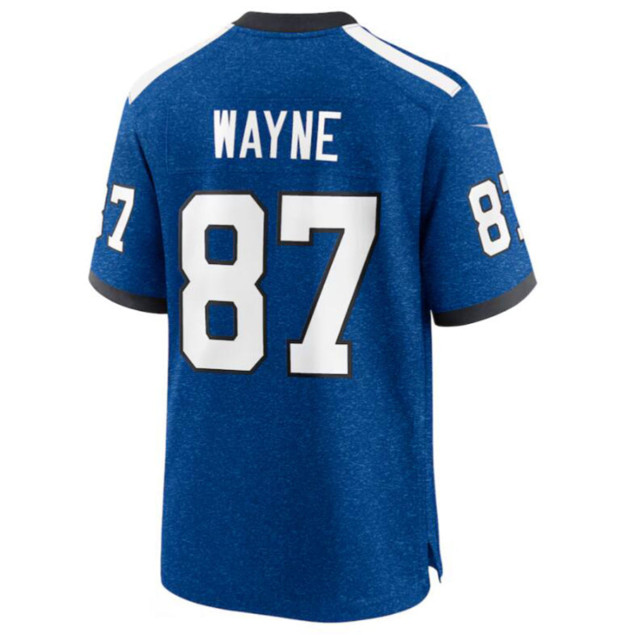 #87 Reggie Wayne IN.Colts Royal Player Game Stitched Football Jerseys football jersey product view 1