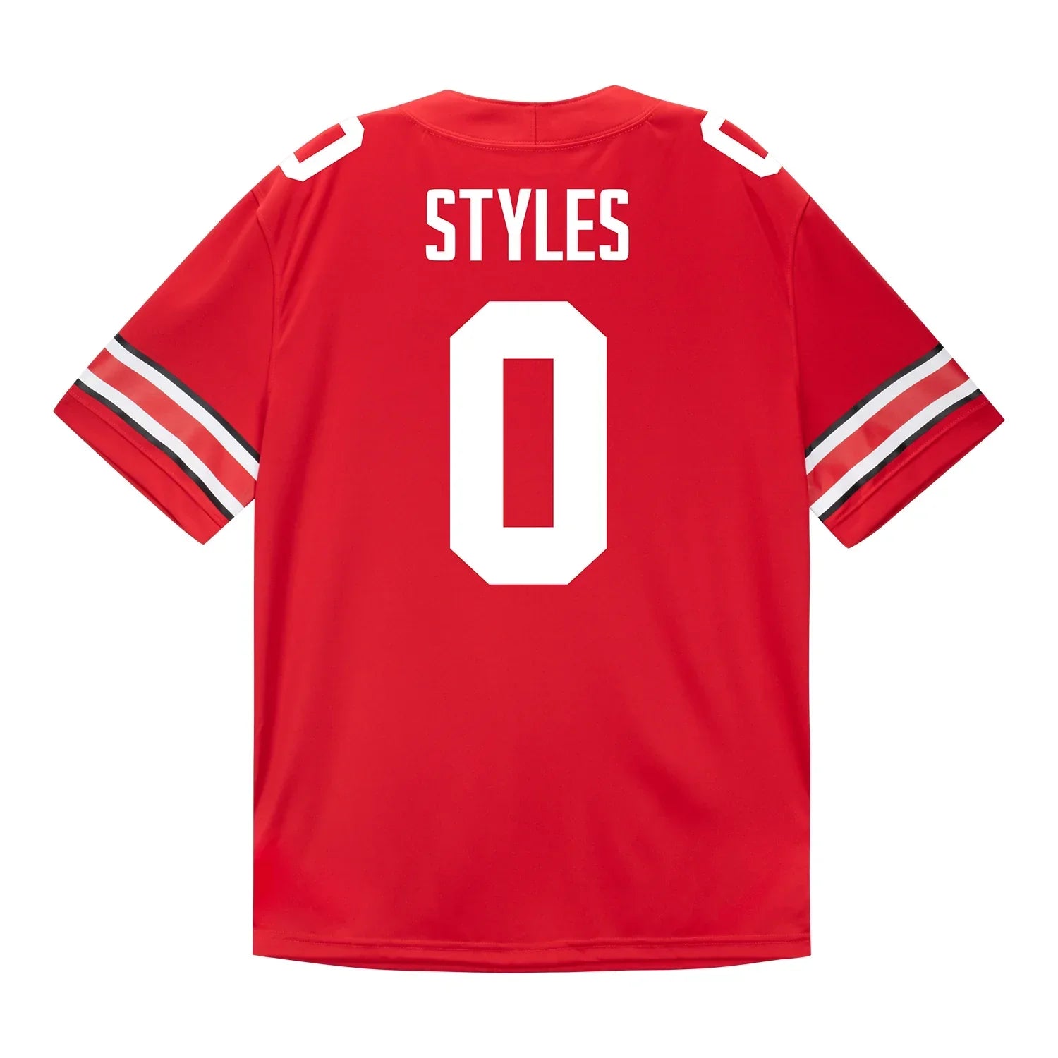 Sonny Styles Ohio State Buckeyes Jersey – Red sports jersey product view 1