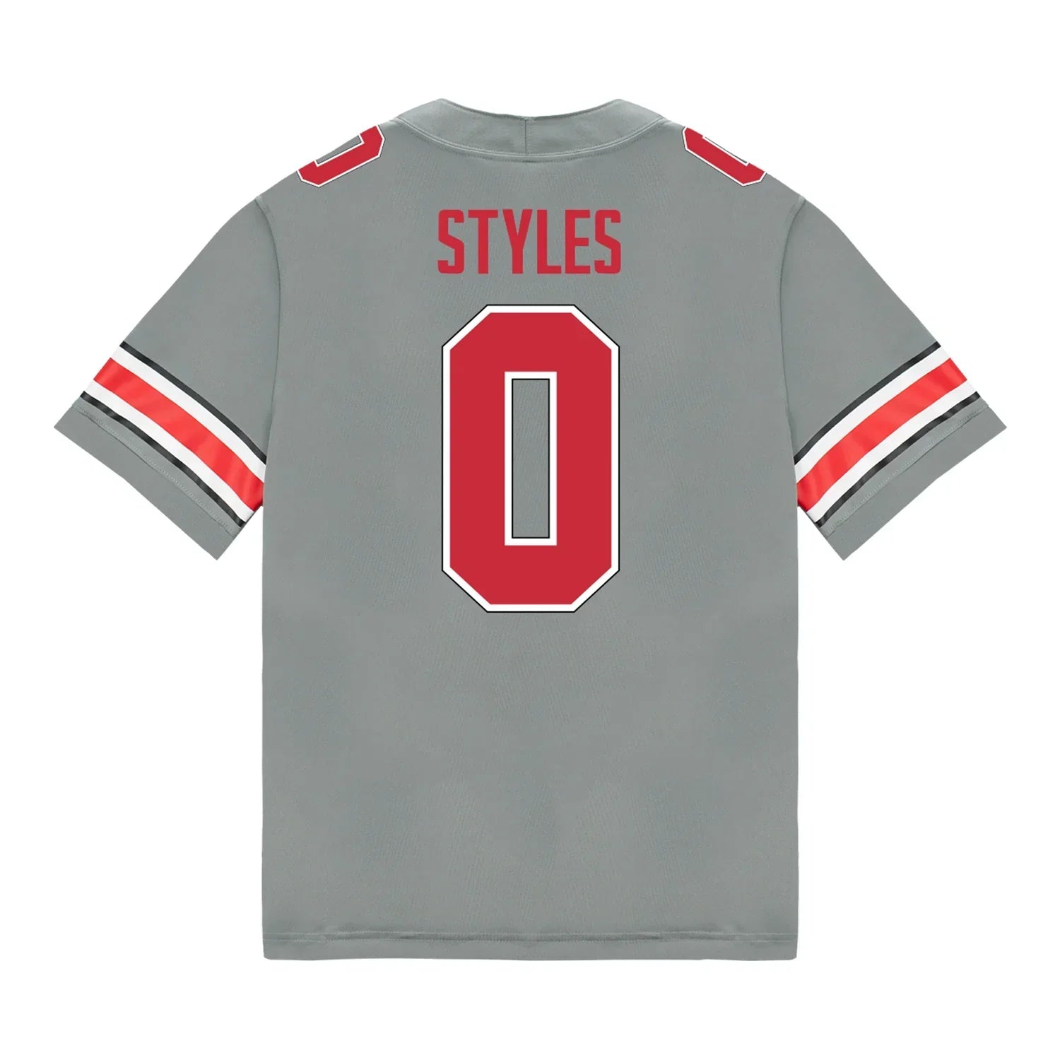 Sonny Styles Ohio State Buckeyes Jersey – Grey sports jersey product view 1