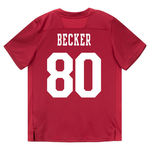 Charlie Becker Indiana Hoosiers Jersey - Red sports jersey product view 2