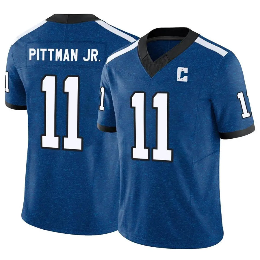 IN.Colts #11 Michael Pittman Jr. Player Royal Vapor F.U.S.E. Limited Football Jerseys football jersey product view 1