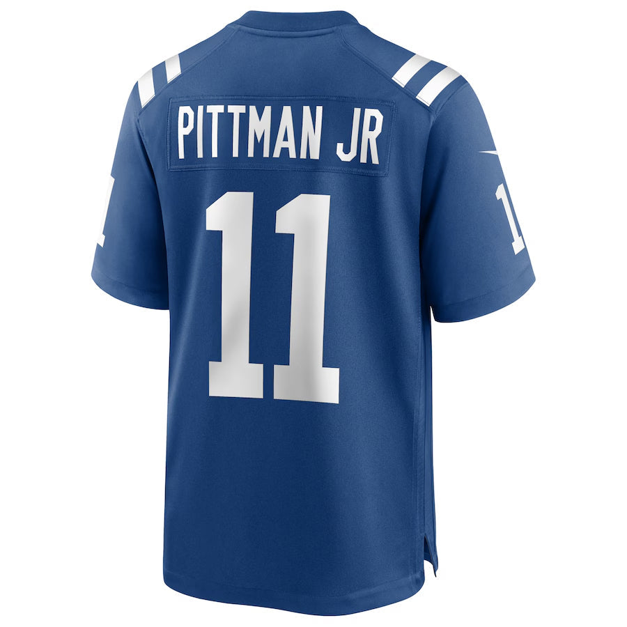 IN.Colts #11 Michael Pittman Jr. Royal Player Game Football Jerseys football jersey product view 1