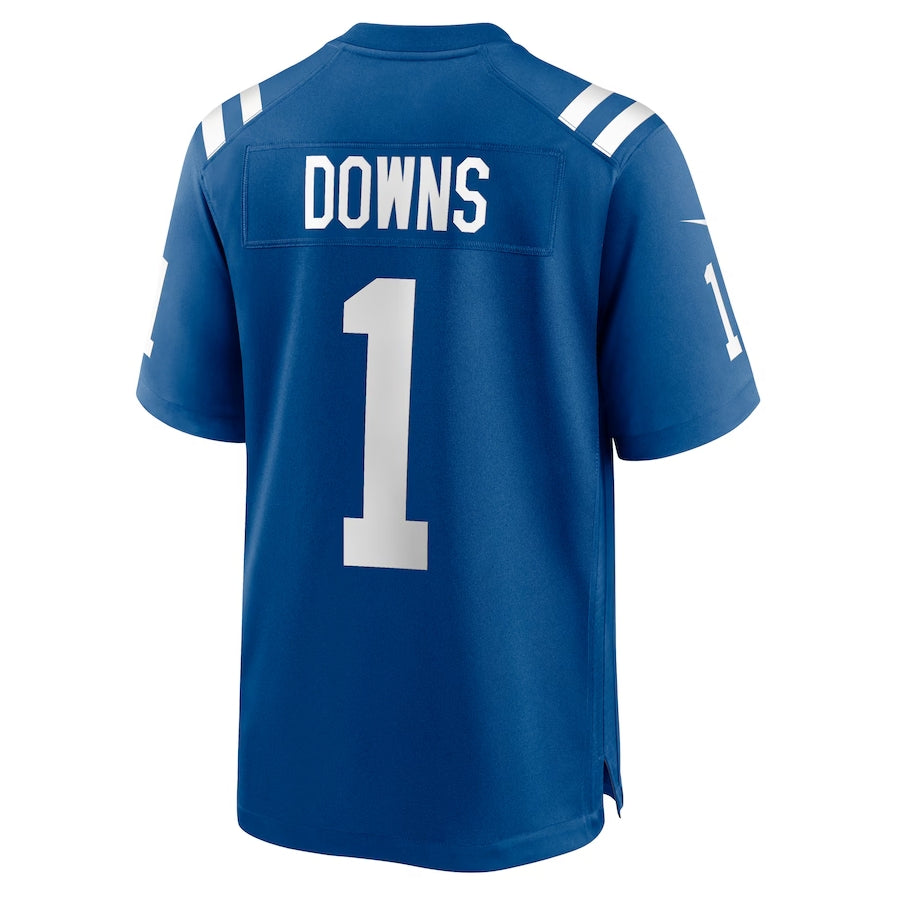IN.Colts #1 Josh Downs Player Royal Game Stitched American Football Jerseys football jersey product view 1