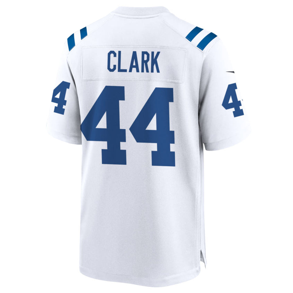 IN.Colts #44 Dallas Clark Player White Home Game Football Jerseys football jersey product view 1