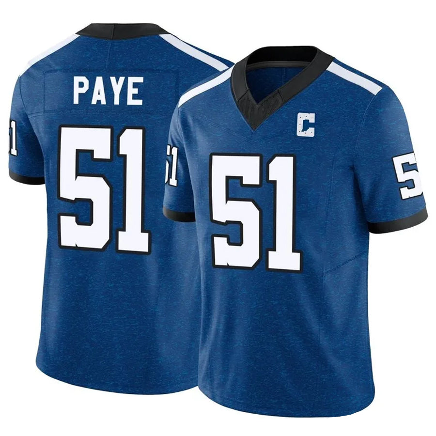 IN.Colts #51 Kwity Paye Player Royal Vapor F.U.S.E. Limited Football Jerseys football jersey product view 1