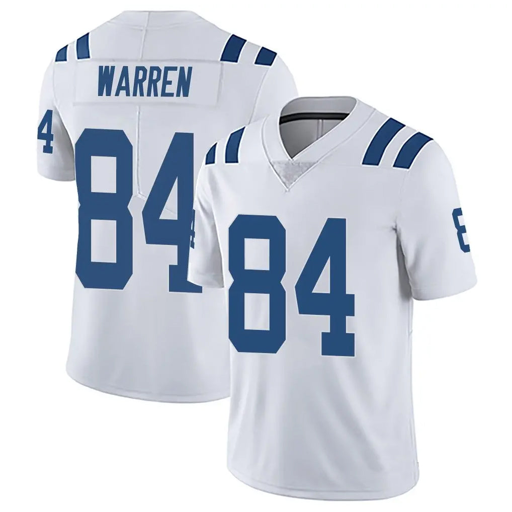 IN.Colts #84 Tyler Warren Player White Vapor Limited Football Jerseys football jersey product view 1