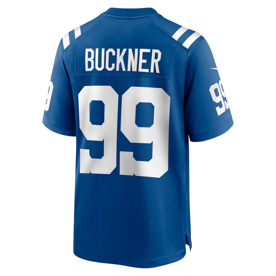 IN.Colts #99 DeForest Buckner Player Royal Home Game Football Jerseys football jersey product view 1