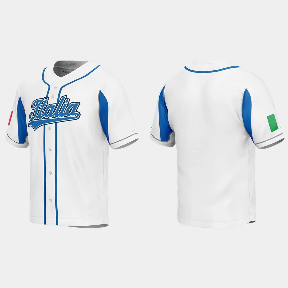 ITALY BASEBALL 2023 WORLD BASEBALL CLASSIC JERSEY ¨C WHITE Stitches Baseball Jerseys baseball jersey product view 1
