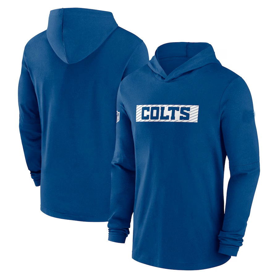 IN.Colts Salute To Service Club Pullover Hoodie Stitched American Football Jerseys Player Jersey football jersey product view 1