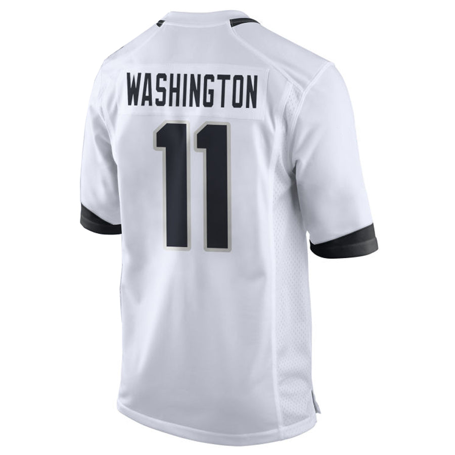 J.Jaguars #11 Parker Washington Player White Home Game Football Jerseys football jersey product view 1