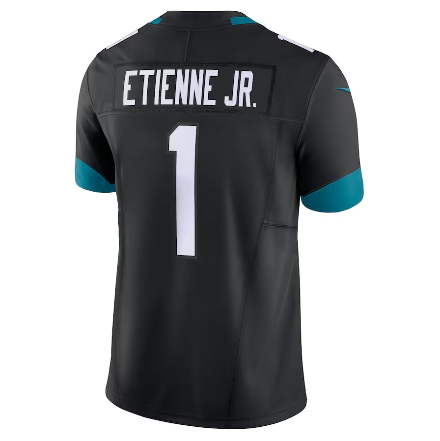 J.Jaguars #1 Travis Etienne Player Black Vapor F.U.S.E. Limited Stitched American Football Jerseys football jersey product view 1