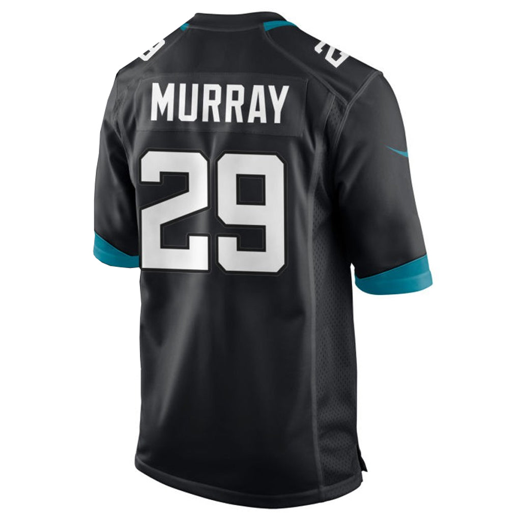 J.Jaguars #29 Eric Murray Player Black Home Game Football Jerseys football jersey product view 1