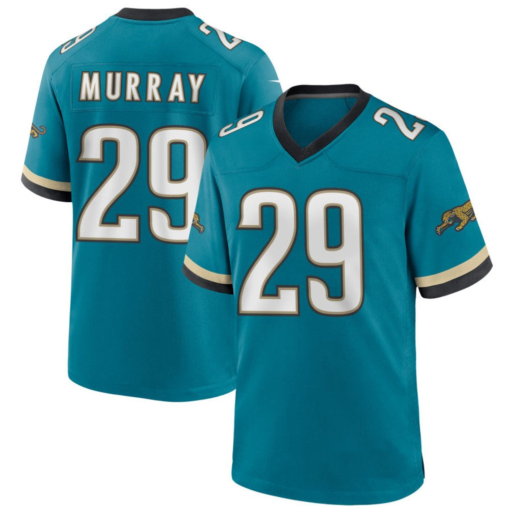 J.Jaguars #29 Eric Murray Player Teal Prowler Throwback Game Football Jerseys football jersey product view 1