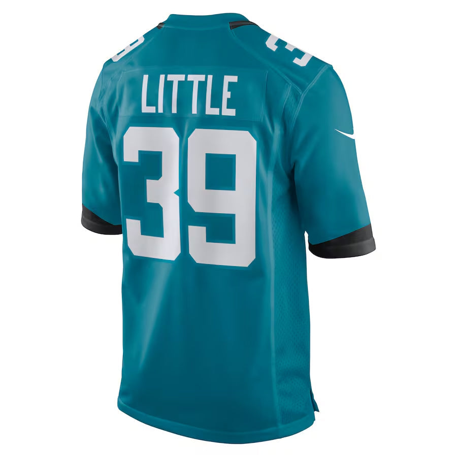 J.Jaguars #39 Cam Little Player Teal Home Game Football Jerseys football jersey product view 1