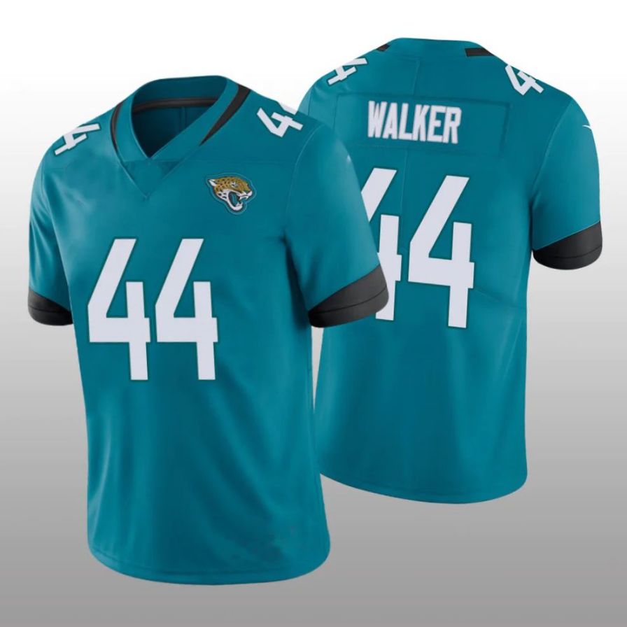 J.Jaguars #44 Travon Walker Player Teal Vapor F.U.S.E. Limited Football Jerseys football jersey product view 1