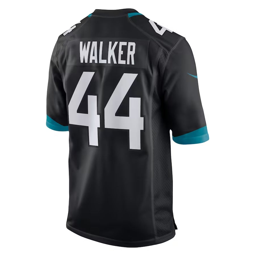 #44 Travon Walker Player J.Jaguars Black Game Football Jerseys football jersey product view 1
