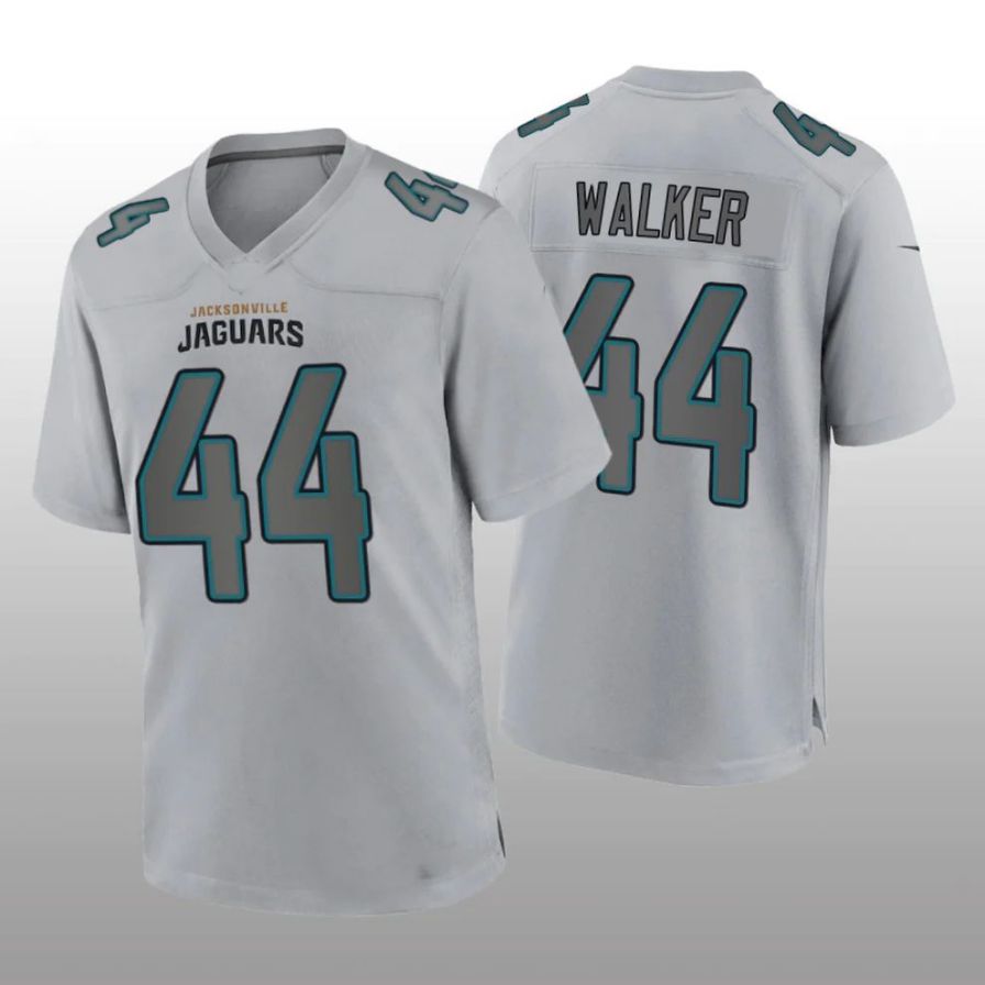J.Jaguars #44 Travon Walker Player Gray Game Football Jerseys football jersey product view 1