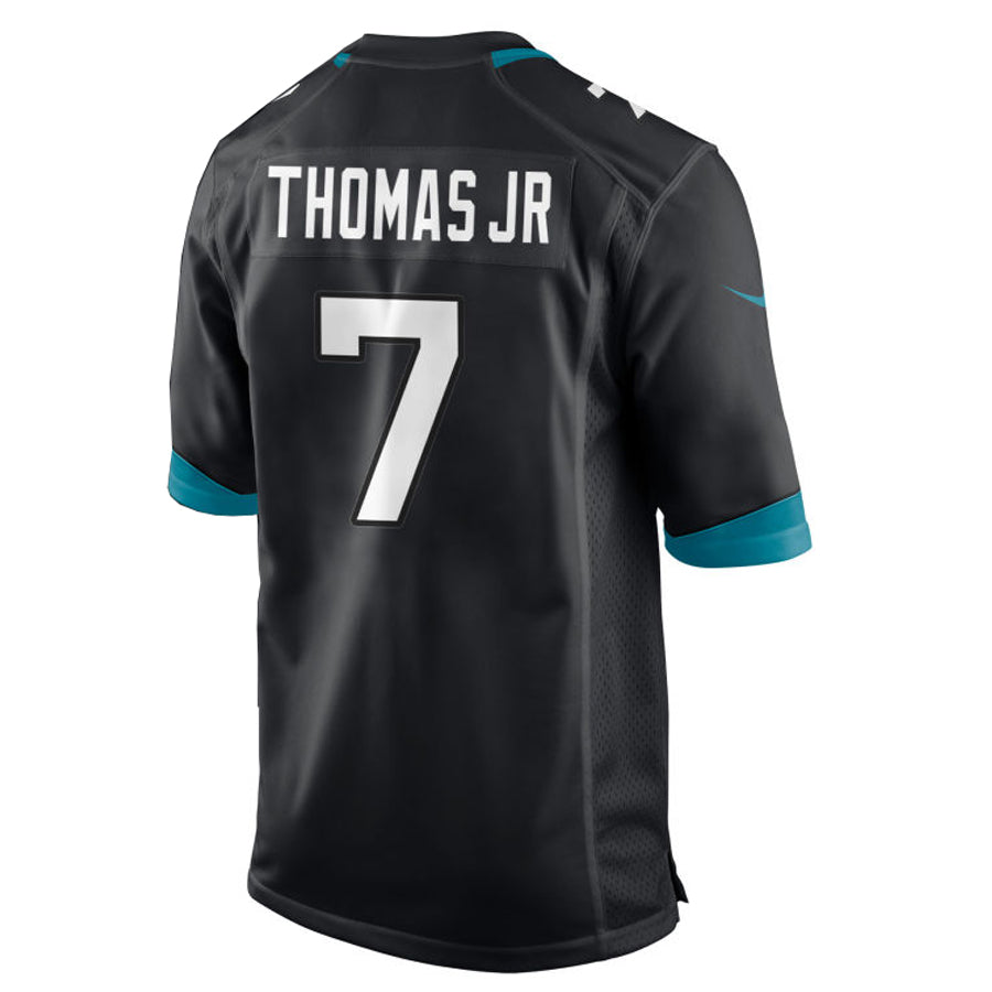 J.Jaguars #7 Brian Thomas Jr Player Black Home Game Football Jerseys football jersey product view 1