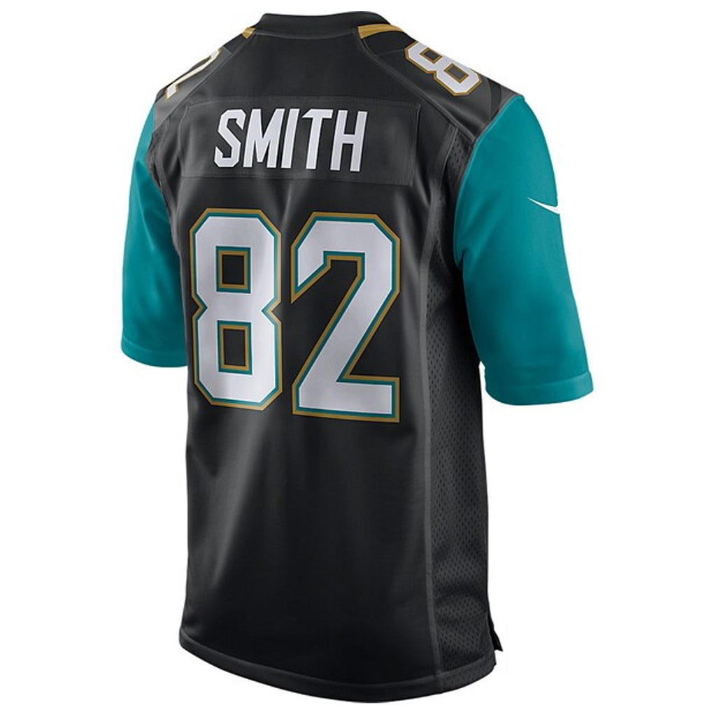 J.Jaguars #82 Jimmy Smith Player Black Game Football Jerseys football jersey product view 1