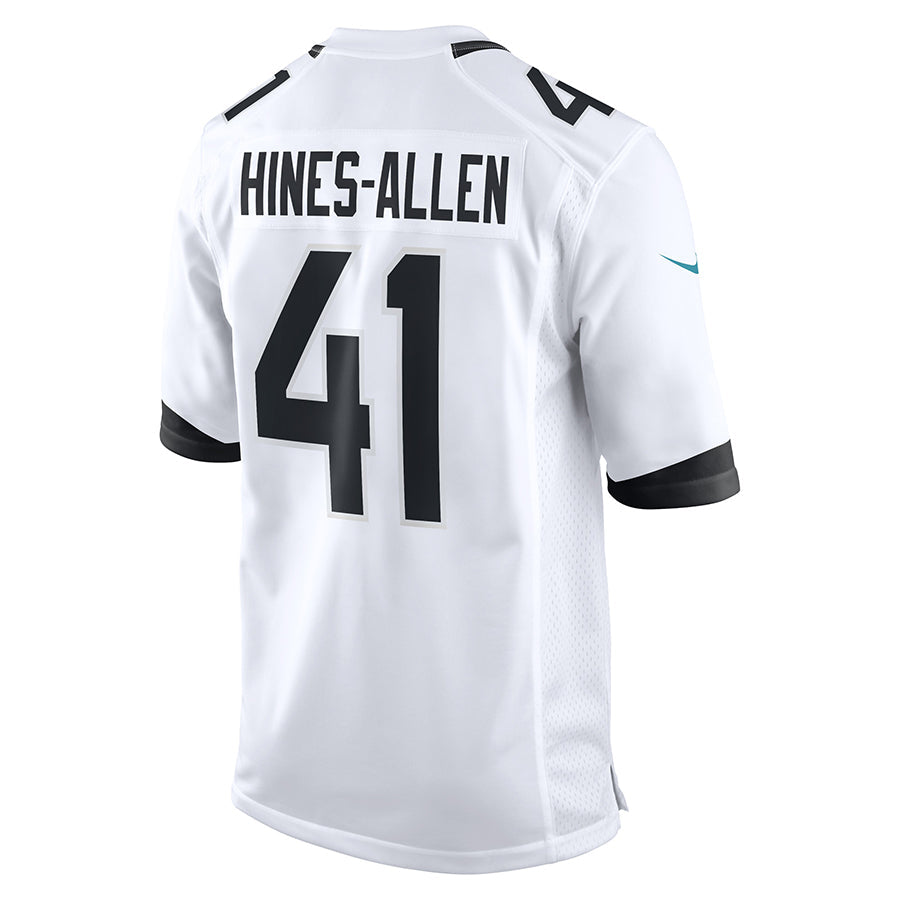 J.Jaguars #41 Josh Hines-Allen Player White Home Game Football Jerseys football jersey product view 1