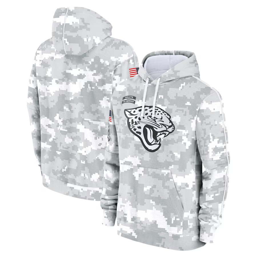 J.Jaguars Salute To Service Club Pullover Hoodie Birthday gifts Stitched American Football Jerseys Player Jersey football jersey product view 1