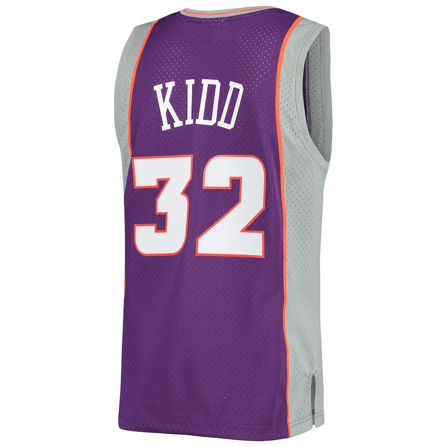 P.Suns #32 Jason Kidd 2000-2001 Authentic Hardwood Classics Swingman Jerseyy Purple Stitched American Basketball Jersey basketball jersey product view 1