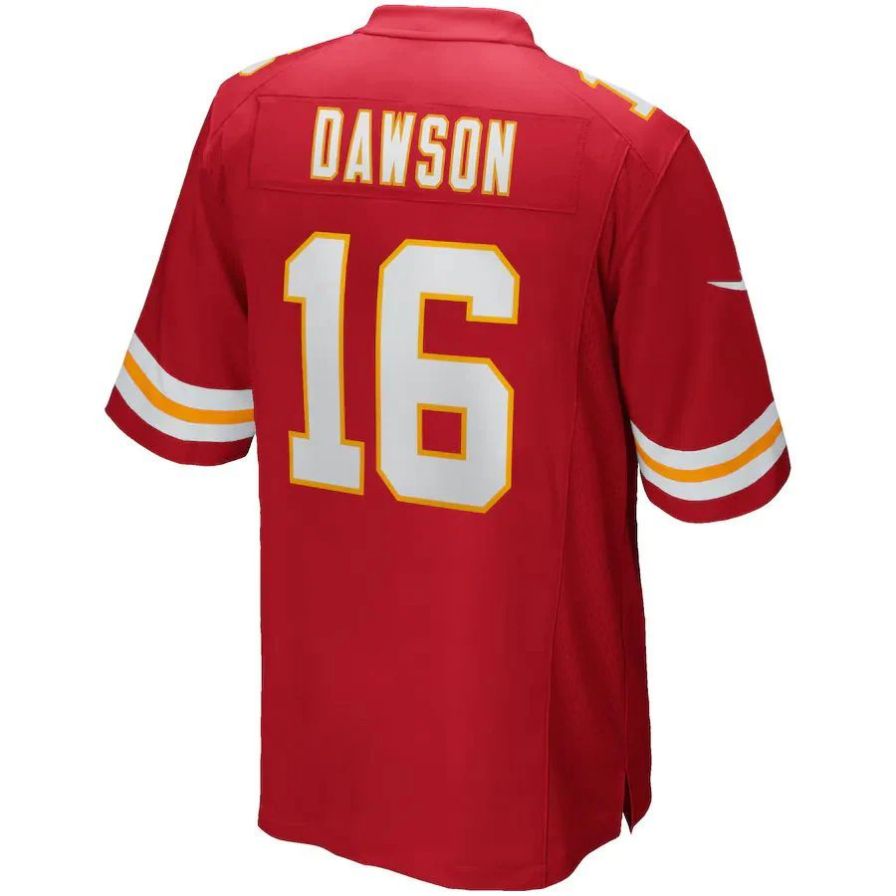 KC.Chiefs #16 Len Dawson Player Red Home Game Football Jerseys football jersey product view 1