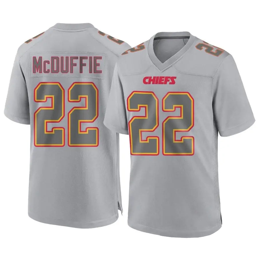KC.Chiefs #22 Trent McDuffie Player Gray Limited Game Football Jerseys football jersey product view 1