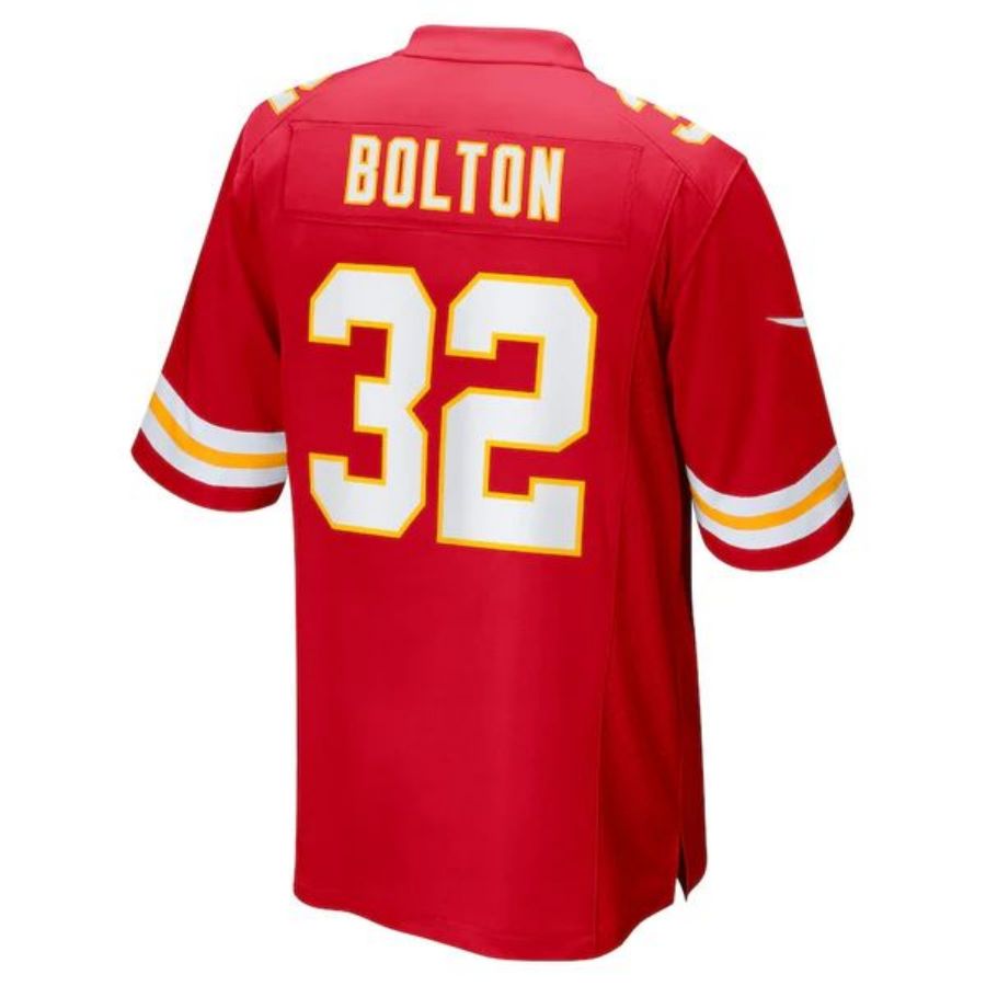 KC.Chiefs #32 Nick Bolton Player Red Home Game Football Jerseys football jersey product view 1