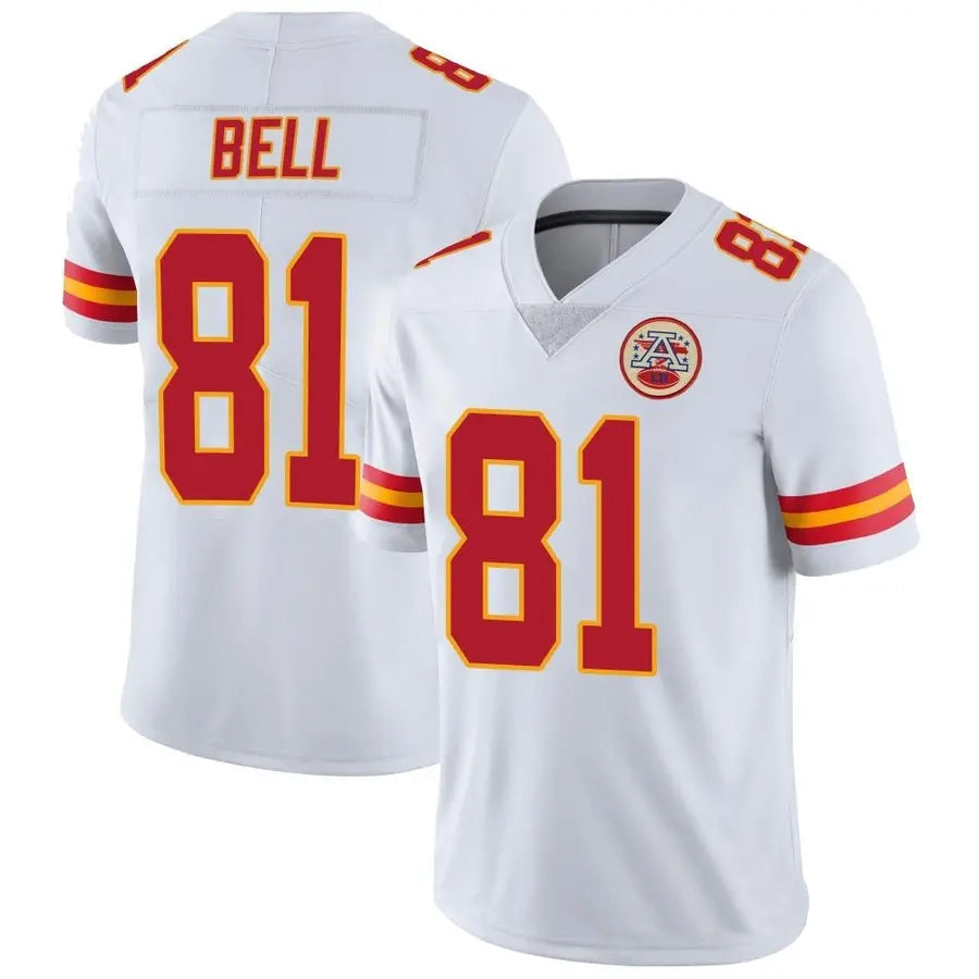 KC.Chiefs #81 Blake Bell Player White Vapor Limited Stitched Football Jerseys football jersey product view 1