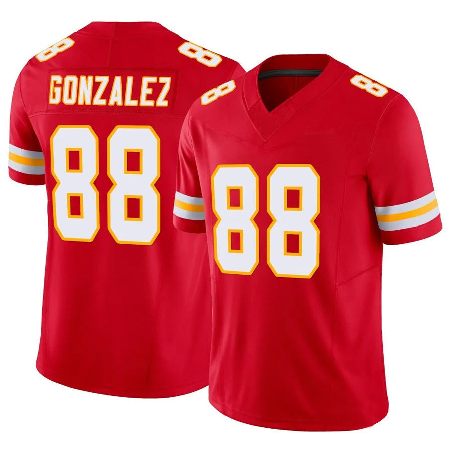 KC.Chiefs #88 Tony Gonzalez Player Red Vapor F.U.S.E. Limited Stitched Football Jerseys football jersey product view 1