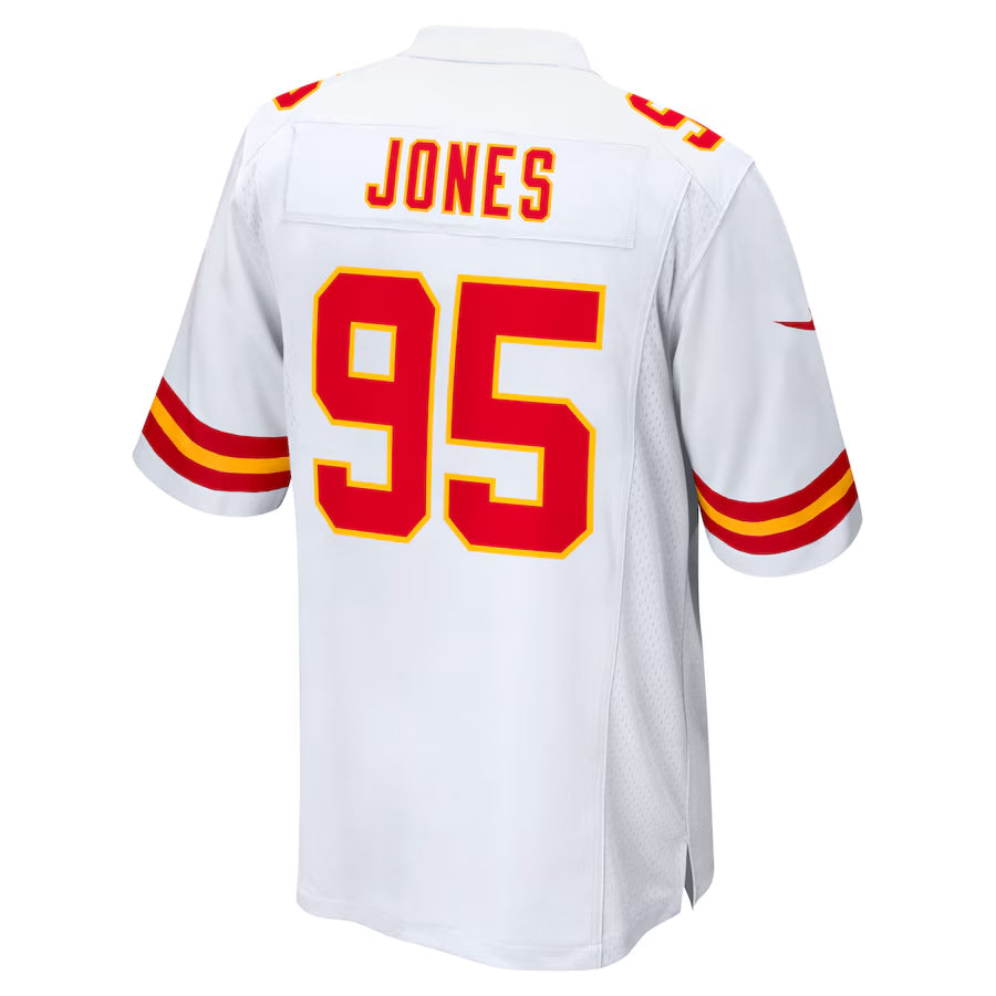 KC.Chiefs #95 Chris Jones Player White Home Game Football Jerseys football jersey product view 1