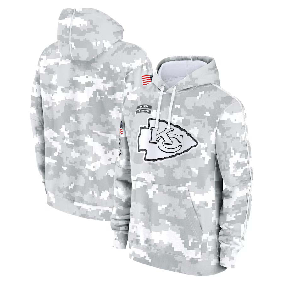 KC.Chiefs 2024 Salute To Service Club Pullover Hoodie Cheap sale Birthday and Christmas gifts Stitched American Football Jerseys football jersey product view 1