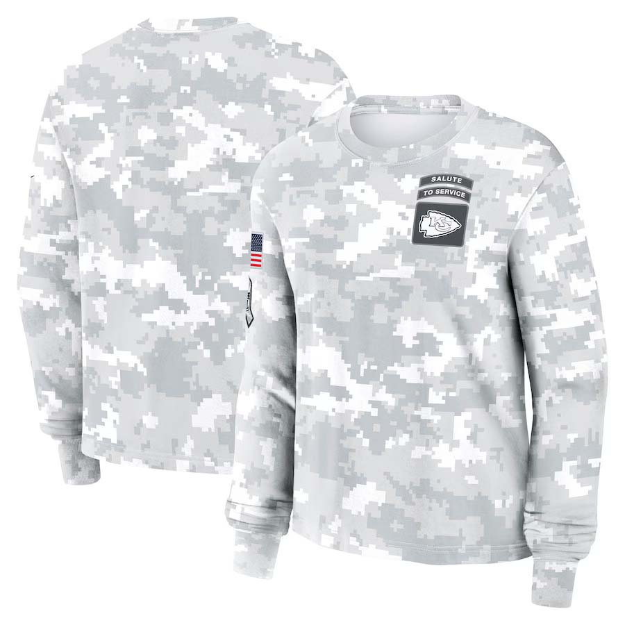 KC.Chiefs 2024 Salute To Service Club Pullover Cheap sale Birthday and Christmas gifts Stitched American Football Jerseys football jersey product view 1