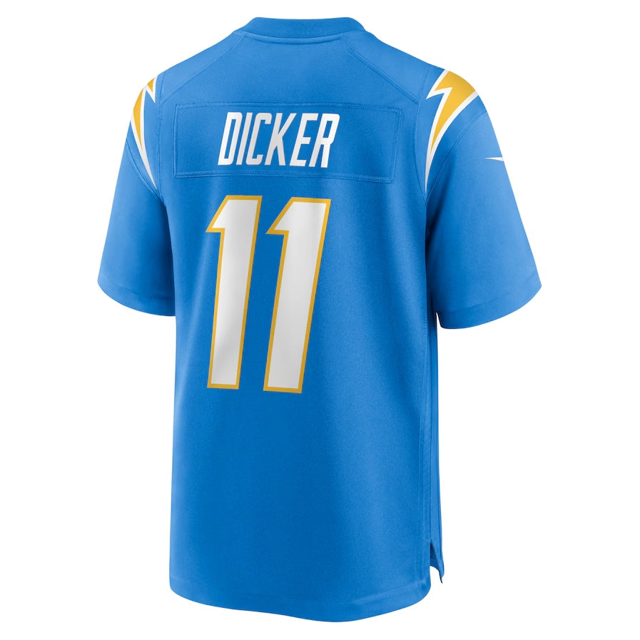 LA.Chargers #11 Cameron Dicker Player Powder Blue Game Stitched American Football Jerseys football jersey product view 1