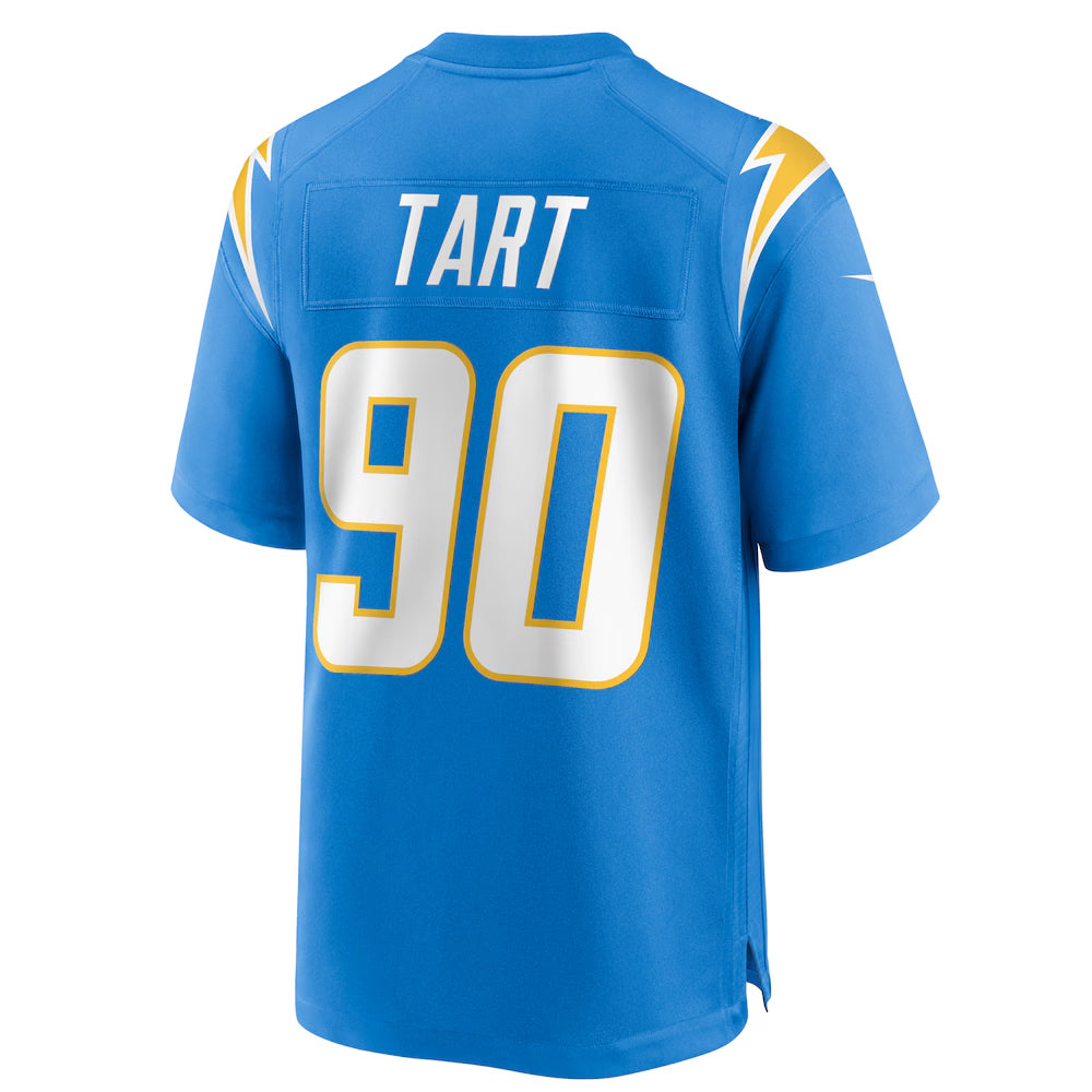 LA.Chargers #90 Teair Tart Player Powder Blue Home Game Football Jerseys football jersey product view 1