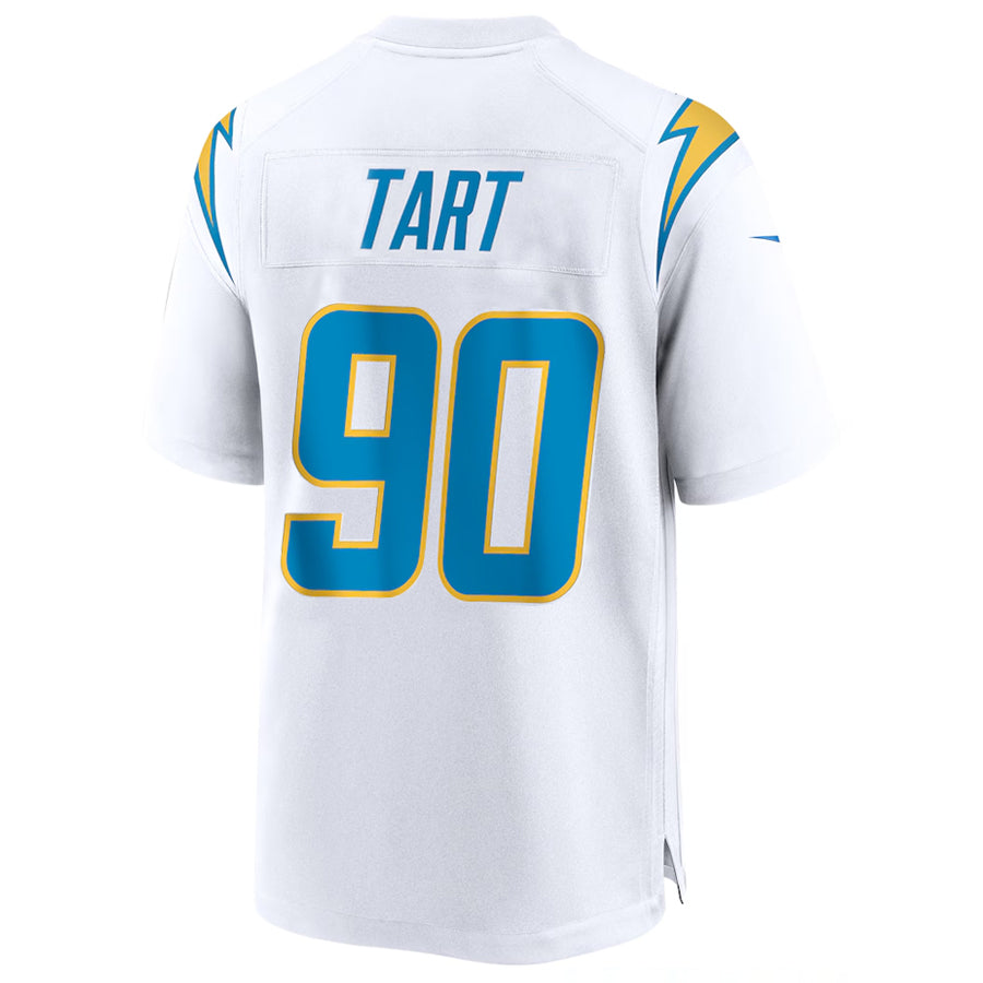 LA.Chargers #90 Teair Tart Player White Home Game Football Jerseys football jersey product view 1