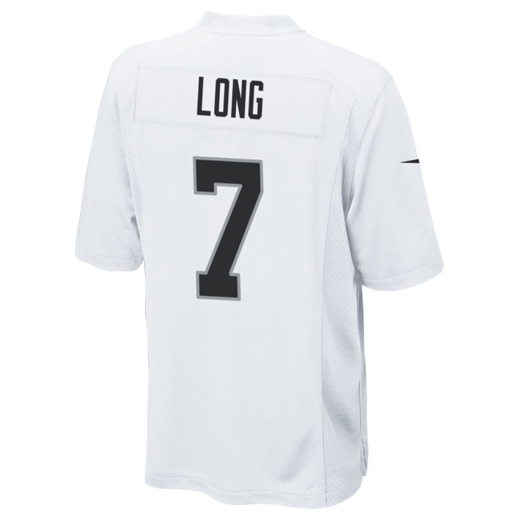 LV.Raiders #7 Geno Smith Player White Home Game Football Jerseys football jersey product view 1