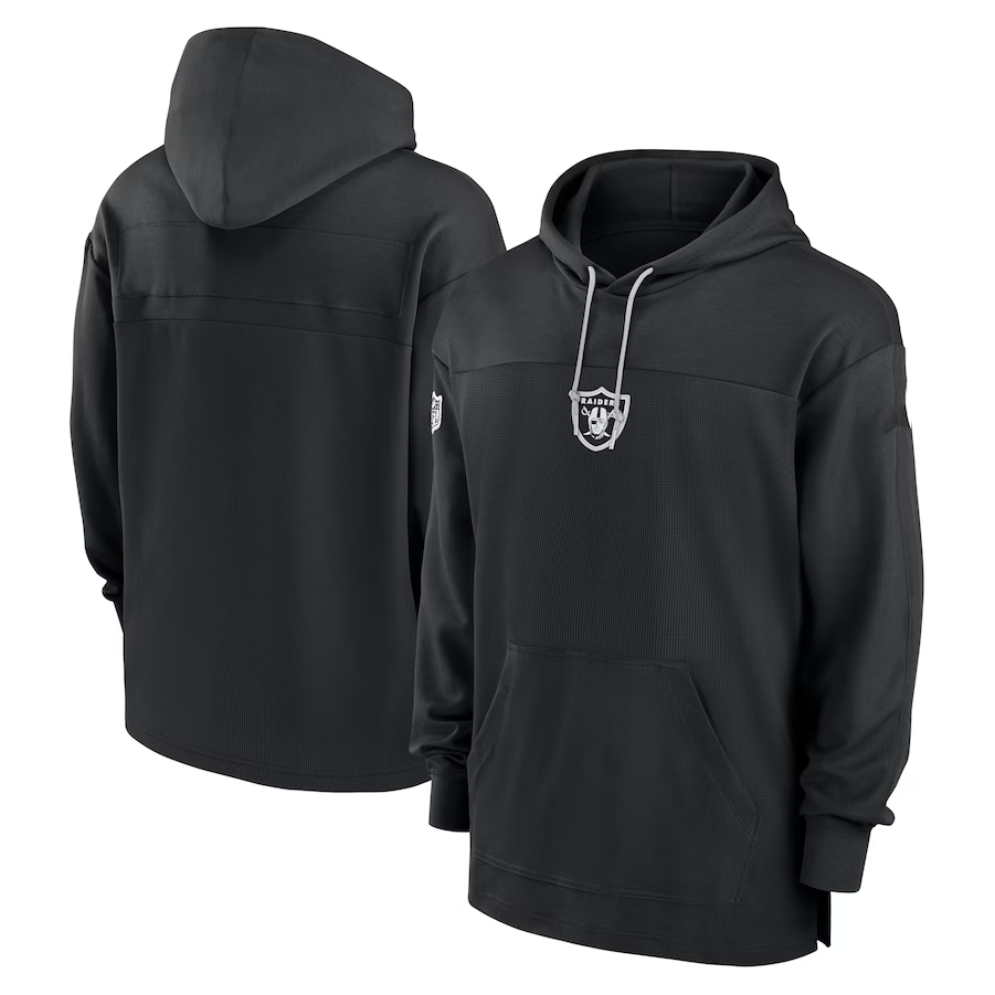 LV.Raiders Salute To Service Club Pullover Hoodie Player Game Jersey Birthday gifts Stitched American Football Jerseys football jersey product view 1