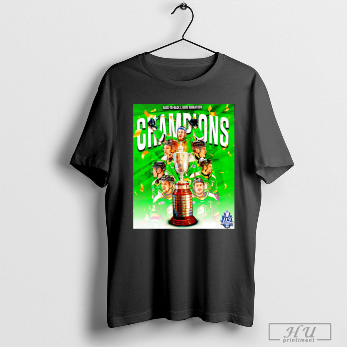 London Knights Ohl Champions 2025 - Adult & Kids T-Shirts, Sweatshirts & Hoodies apparel design preview 1