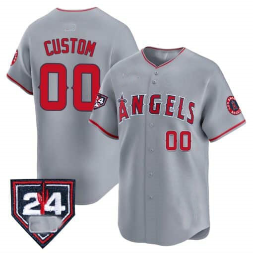 Custom Los Angeles Angels 2024 Spring Training Patch Vapor Premier Limited ¨C All Stitched Baseball Jersey baseball jersey product view 2