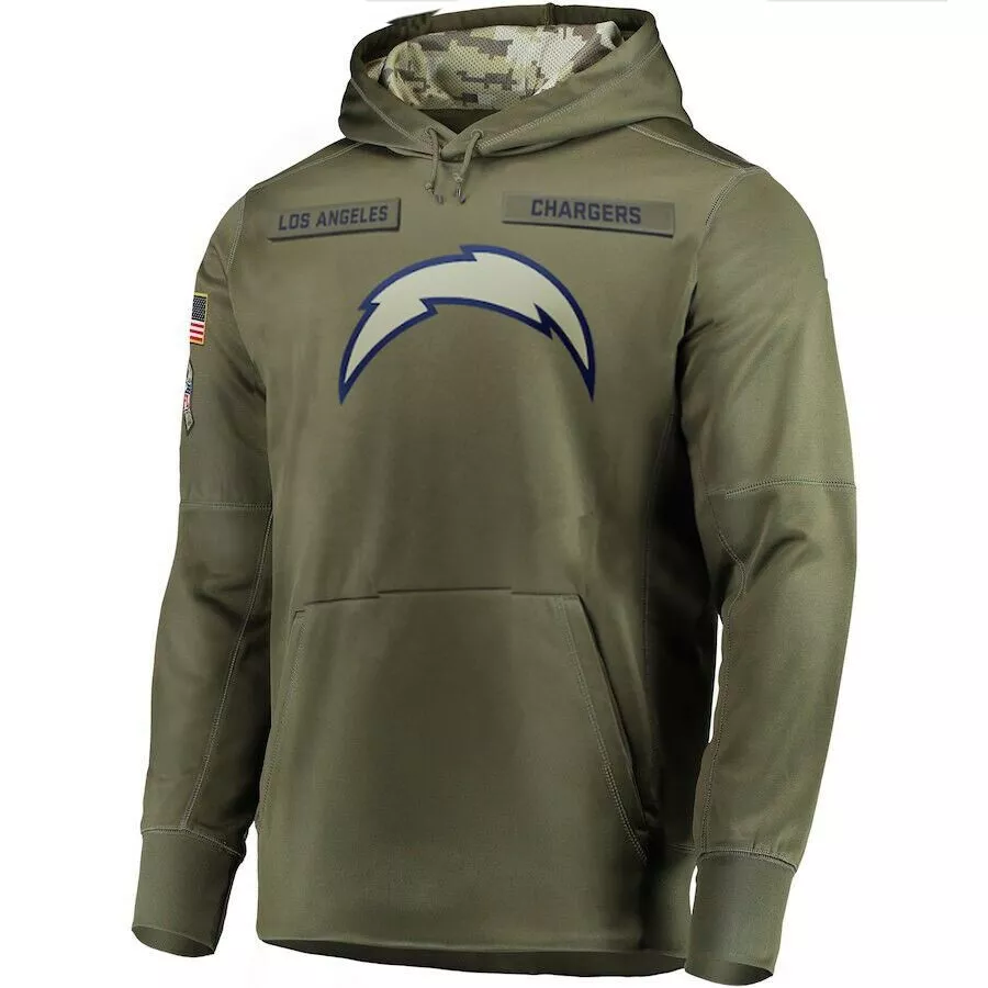LA.Chargers Salute To Service Club Pullover Hoodie Birthday gifts Player Jersey Stitched American Football Jerseys football jersey product view 1