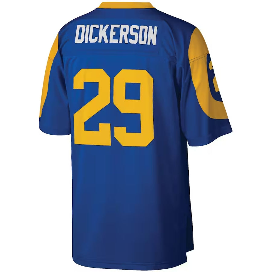 LA.Rams #29 Eric Dickerson Legacy Replica Player Jersey - Royal Stitched American Football Jerseys football jersey product view 1