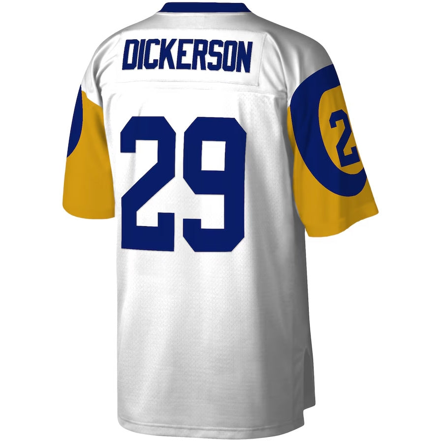LA.Rams #29 Eric Dickerson Legacy Replica Player Jersey - White Stitched American Football Jerseys football jersey product view 1