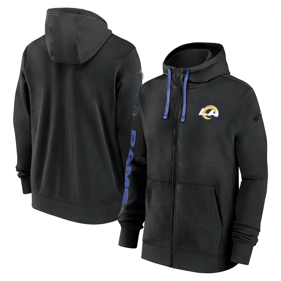 LA.Rams Salute To Service Club Pullover Hoodie Player Game Jersey Stitched American Football Jerseys football jersey product view 1