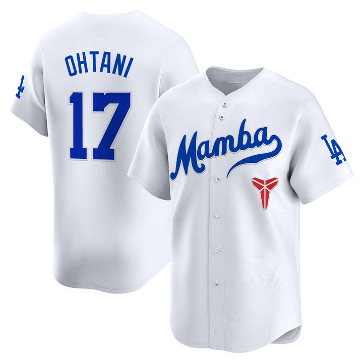 Los Angeles Dodgers #17 Shohei Ohtani Mamba Vapor Premier Limited Jersey - All Stitched Baseball Jersey baseball jersey product view 1