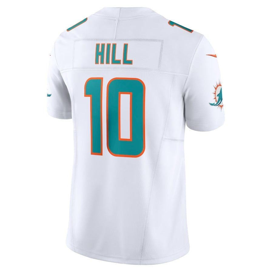 M.Dolphins #10 Tyreek Hill Player White Vapor F.U.S.E. Limited Stitched American Football Jerseys football jersey product view 1