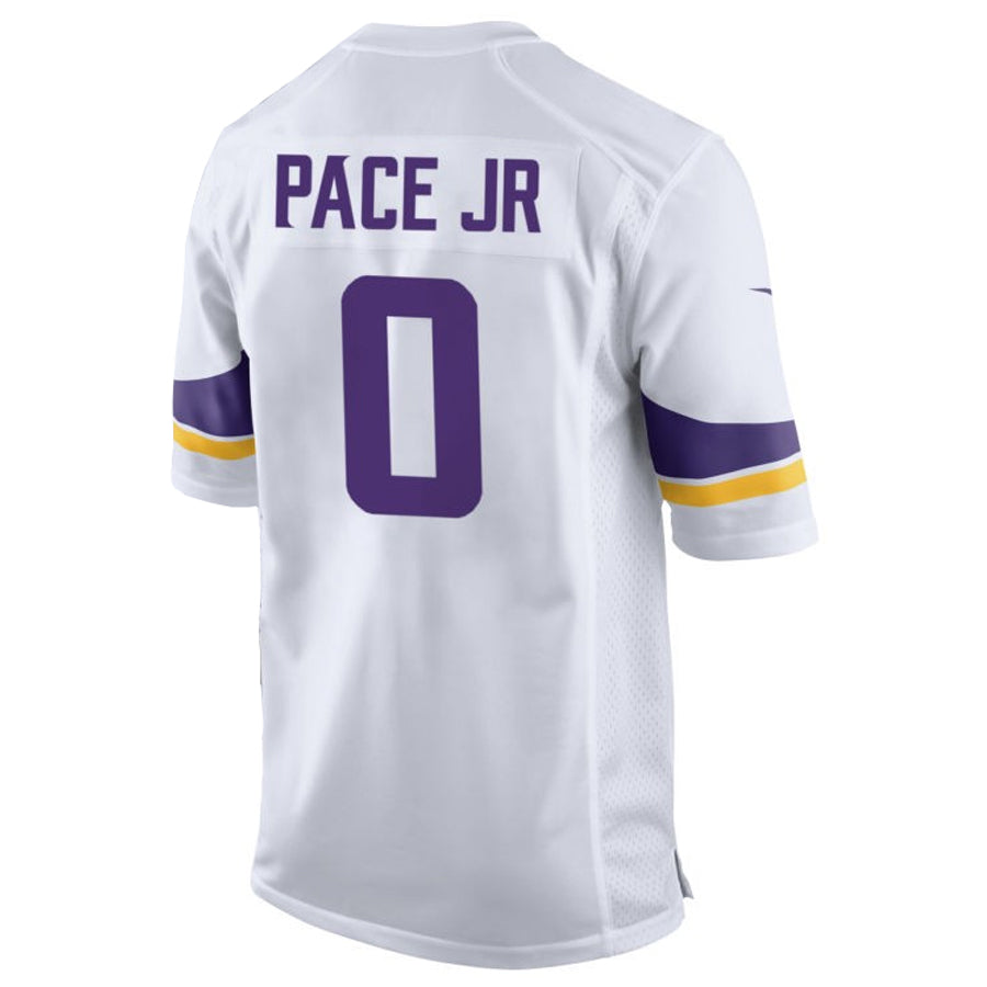 MN.Vikings #0 Ivan Pace Jr Player White Home Game Football Jerseys football jersey product view 1